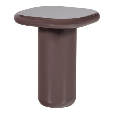 WOOOD Zava Sidobord Trä Högglans Mörkbrun [FSC]