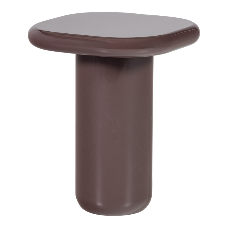 WOOOD Zava Sidobord Trä Högglans Mörkbrun [FSC]