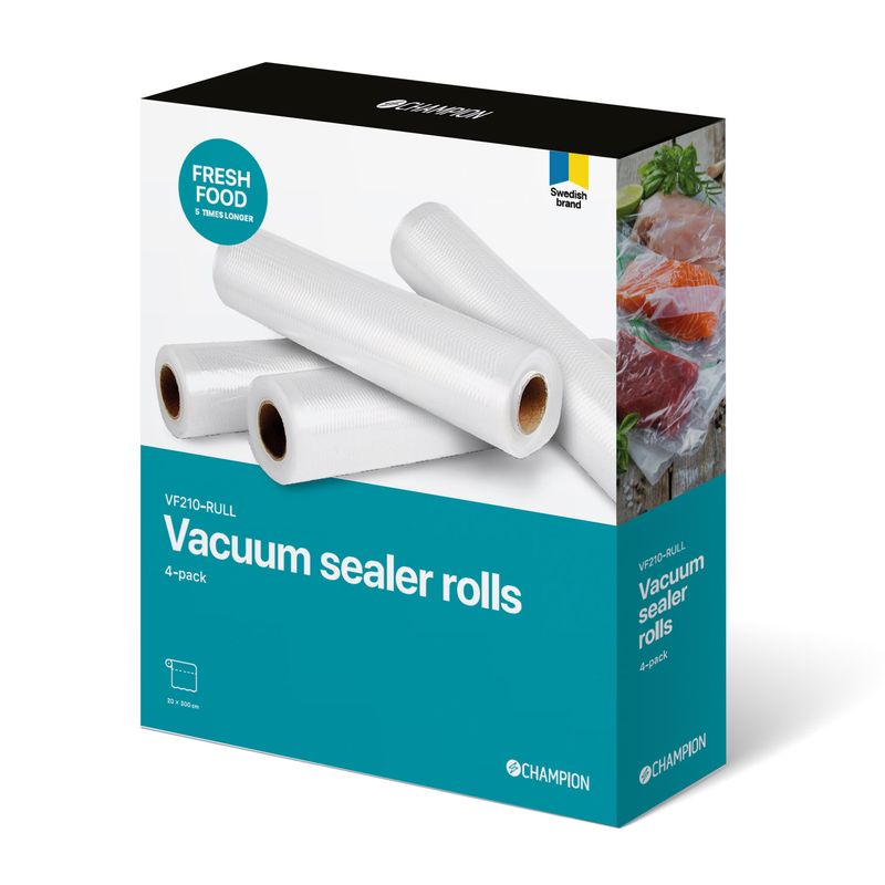 Champion Rullplast Universal 20x300cm 4-pack