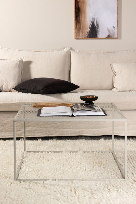 Venture Home Netz Bord i Beige Stål