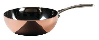 Ronneby Bruk – Sauteusepanna Koppar 20 cm, 3-Ply Konstruktion