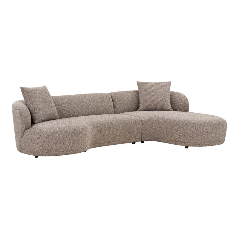 House Nordic Kingston Loungesoffa Brun