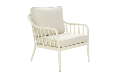 Brafab Coleville Fåtölj Pearl White / Dot Beige