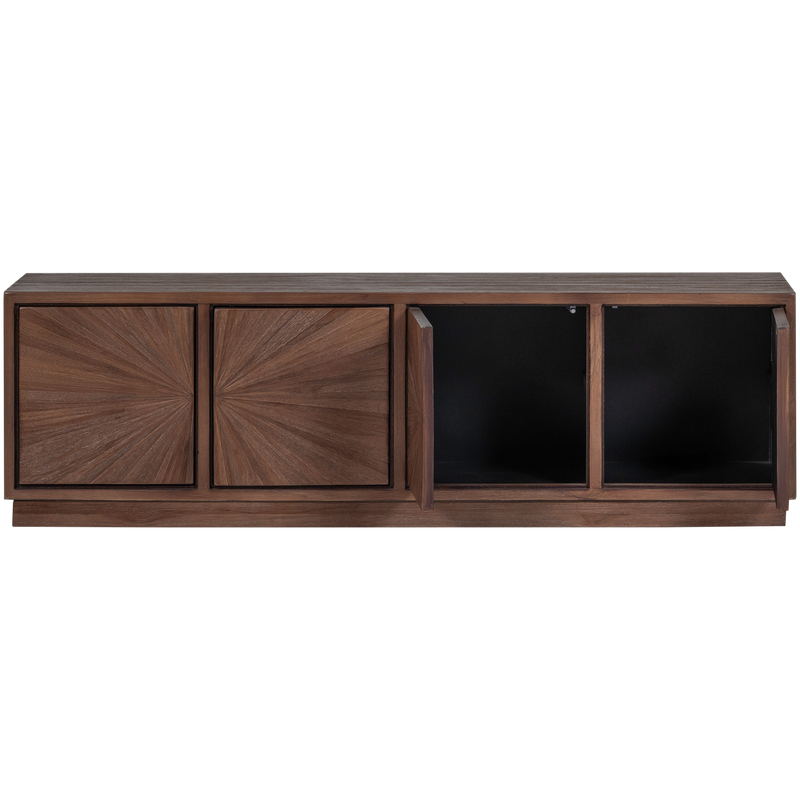 WOOOD SUN TV-bänk i Återvunnet Teak Brun