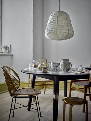 Bloomingville Peron matbord, svart, FSC® 100%, ek