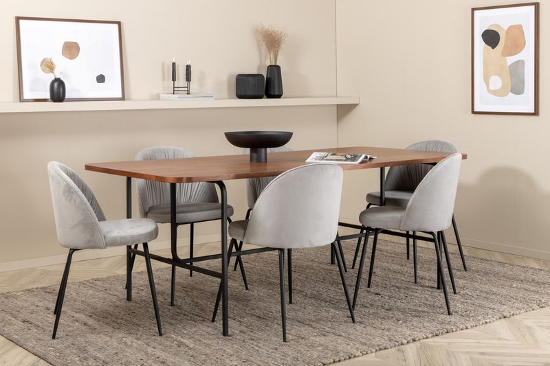 Venture Home Uno, Wrinkles Rektangulär Matgrupp