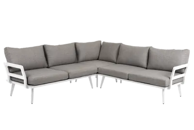 Brafab Villac 2-sits Modul Vit/Beige