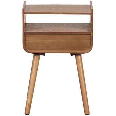 WOOOD Nils nattduksbord/sidobord trä natur