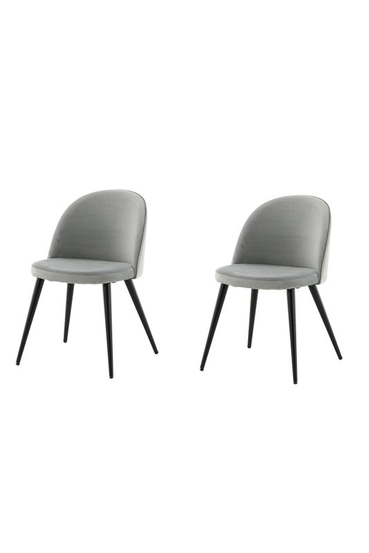 Venture Home Velvet Matstol 2-pack