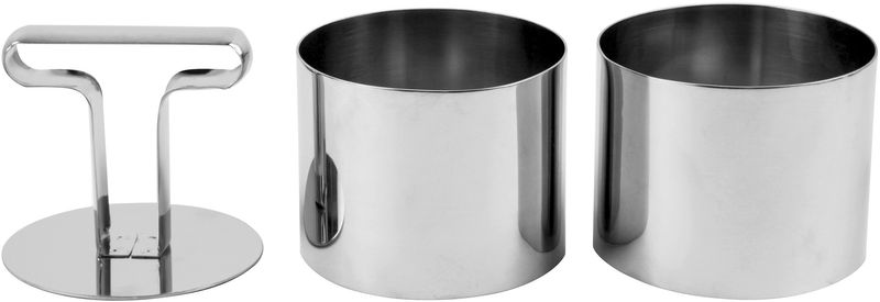 Exxent Stansset 7 cm, rund 2 st