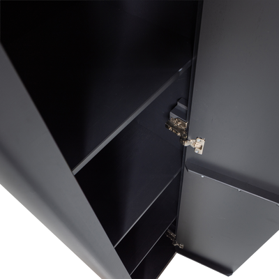 WOOOD Gunnar Smalt Högskåp i Matt Furu