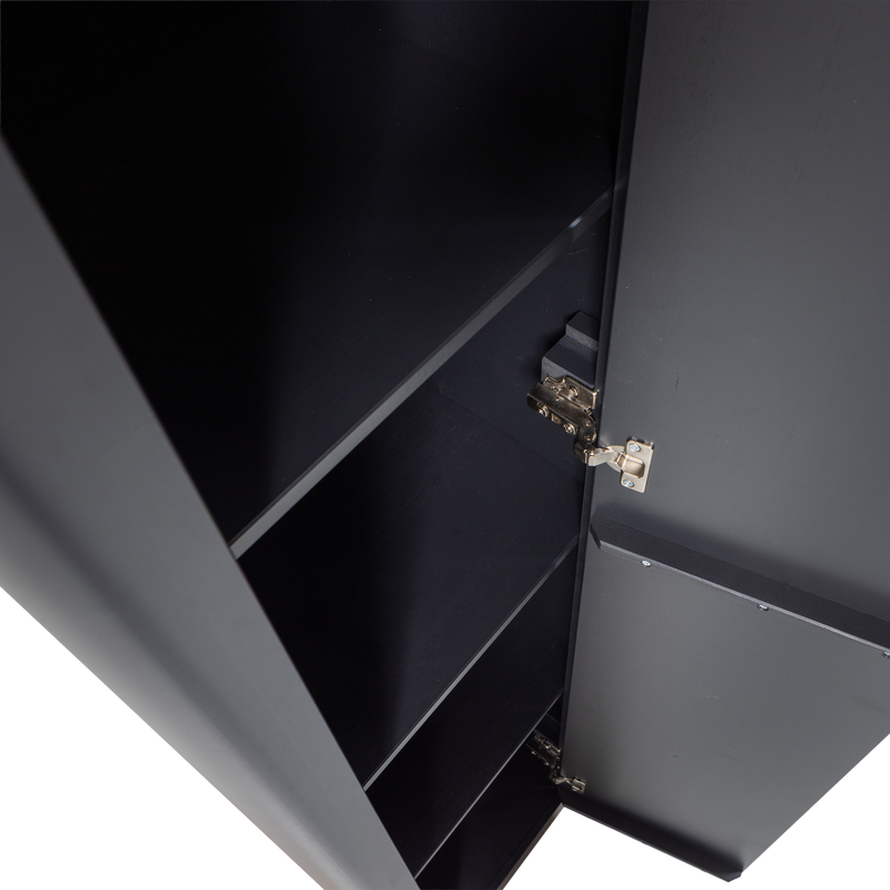 WOOOD Gunnar Smalt Högskåp i Matt Furu