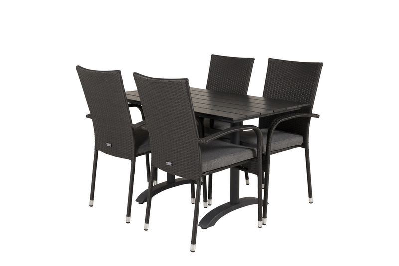 Venture Home Matgrupp Denver med stolarna Anna