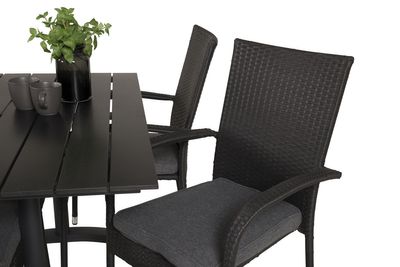 Venture Home Matgrupp Denver med stolarna Anna