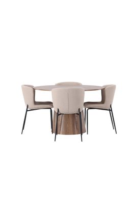 Venture Home Matgrupp Lanzo med stolarna Modesto