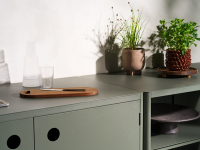 Brafab Kelia Utekök med Hylla Nordic Green