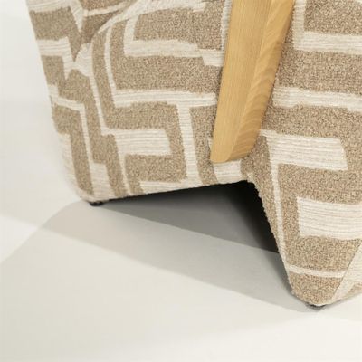 Eleonora Fåtölj Olek - Taupe Libre