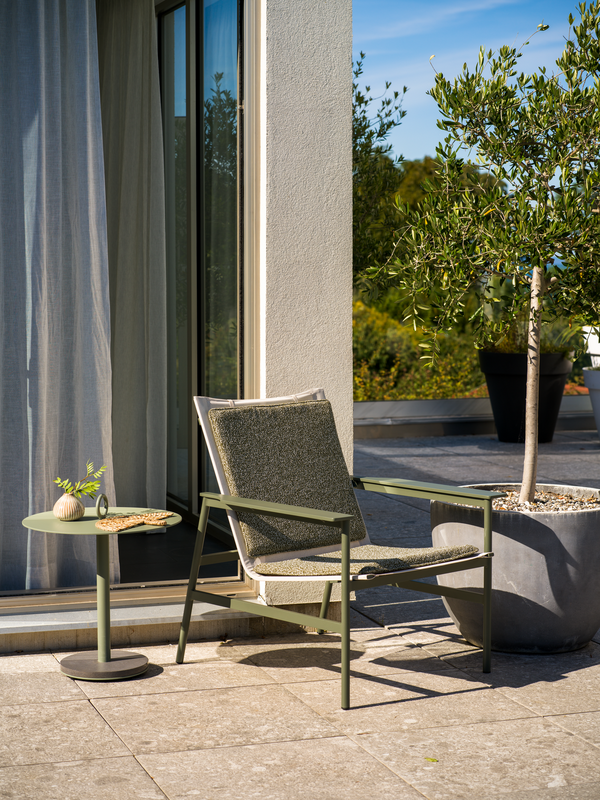 Brafab Niobe Sidobord 50 cm Dusty Green