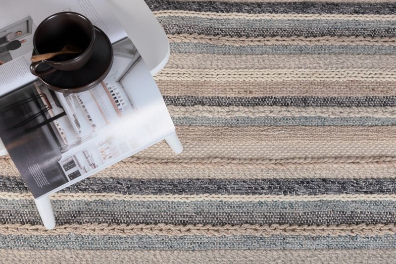 Venture Home Gudha Handvävd Ullmatta