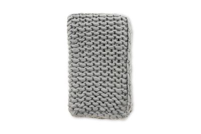 Venture Home Kate Pläd - Ljusgrå och Mysig