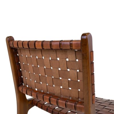 House Nordic Perugia Matstol Brun 2 st