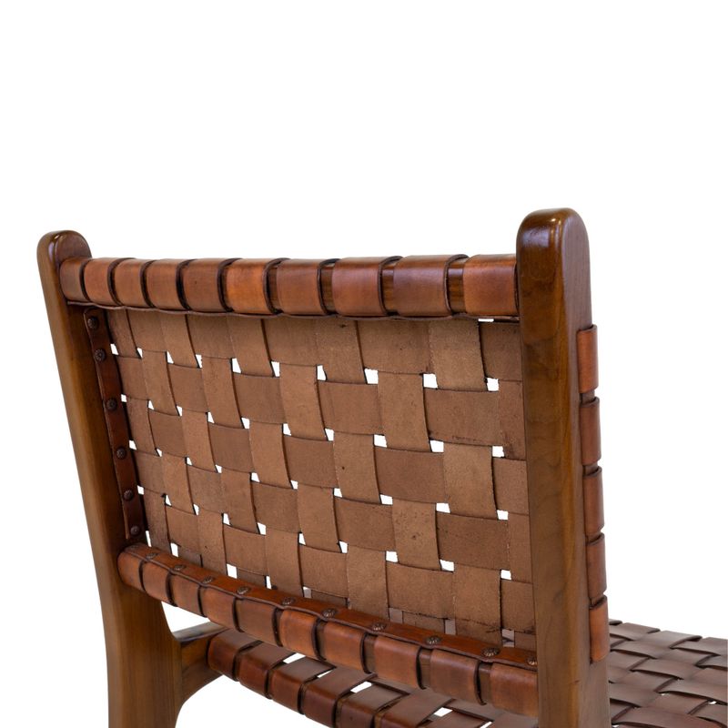 House Nordic Perugia Matstol Brun 2 st