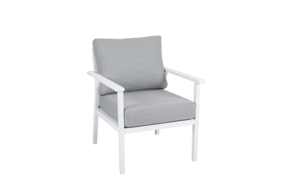 Brafab Samvaro Fåtölj Vit/Grå