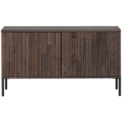 WOOOD New Gravure TV-bänk 100 cm i Askfanér Espresso