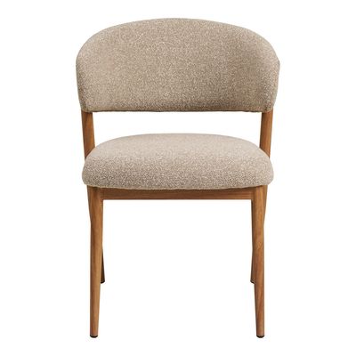 House Nordic Cavi Matstol Sand/Naturell 2-pack