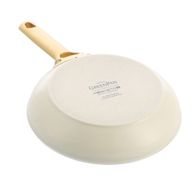 GreenPan Padova stekpanneset 20 + 26 cm krämvit