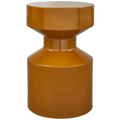 WOOOD FERRY Sidobord i Metall, Honungsgul