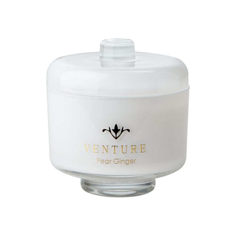 Affari of Sweden VENTURE Doftljus Pear & ginger, Vit