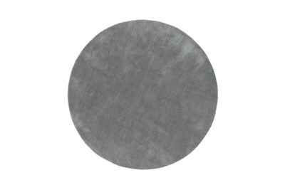 Venture Home Undra Matta - Rund och Ljusgrå