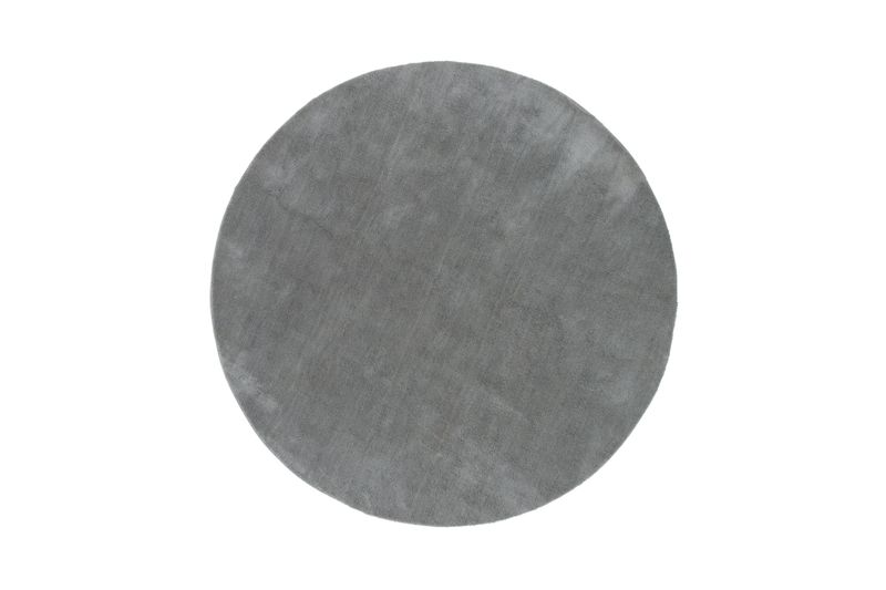 Venture Home Undra Matta - Rund och Ljusgrå