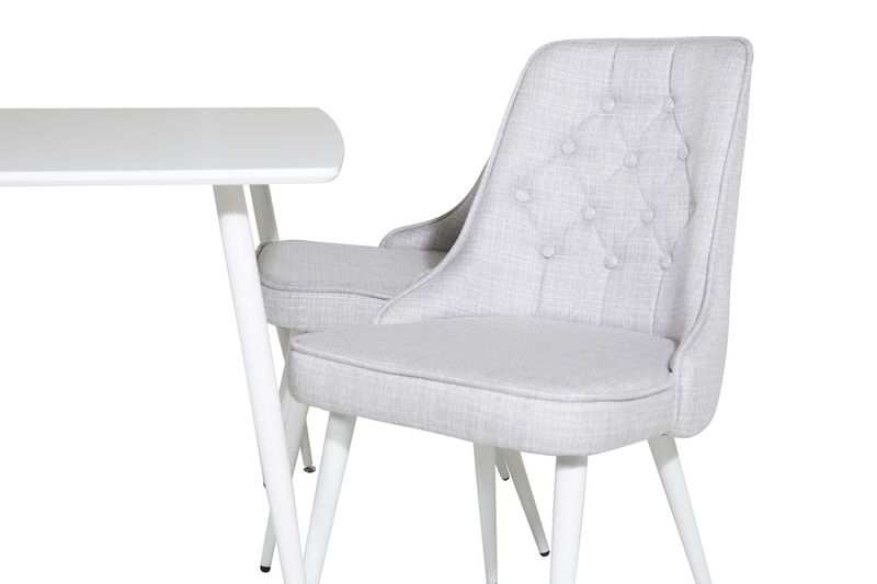 Venture Home Matgrupp Polar med stolarna Velvet Deluxe