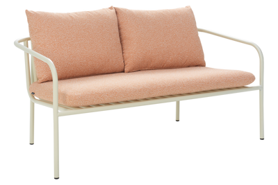 Brafab Bendt Soffa Pearl White / Teddy Orange