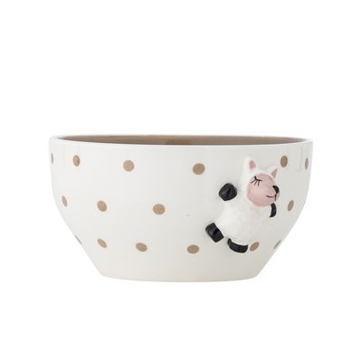 Bloomingville Mini Dolly Skål, Brun, Stengods - 6-pack