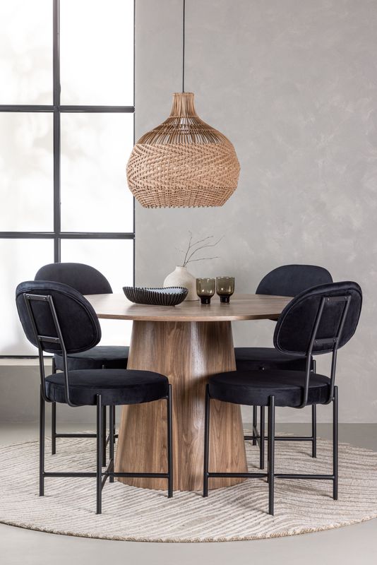 Venture Home Matgrupp Lanzo med stolarna Stella