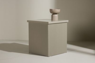 Venture Home Lenox Sidobord 40 x 40 Beige