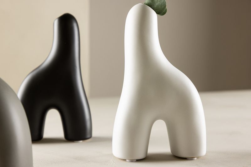 Venture Home Aya Vas 5 x 16 x 10 Vit