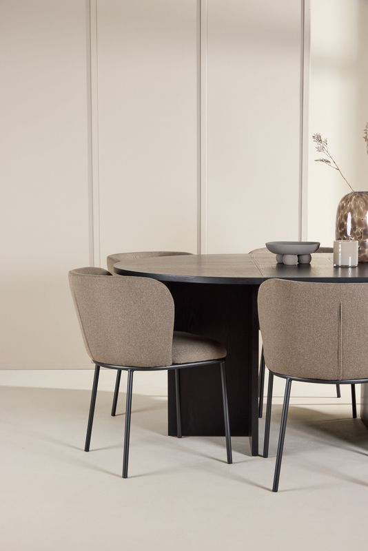 Venture Home Matbord Strada med Edina Stol