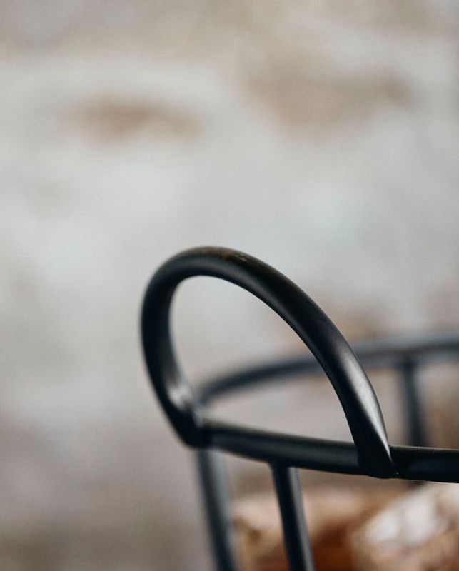 Nordal DOWNTOWN korg på hjul - svart