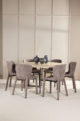 Venture Home Matbord Copenhagen med Astoria Stol