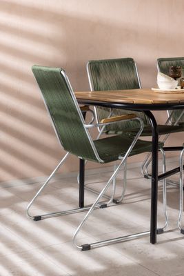 Venture Home Holmbeck Rektangulär Matgrupp