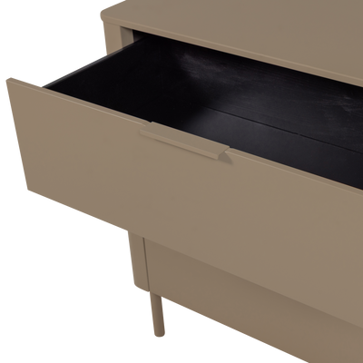 WOOOD Gunnar Byrå med Lådor i Tall Mud FSC