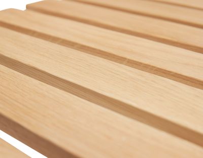 Hübsch Row bänk liten natur 70x40xh45 cm