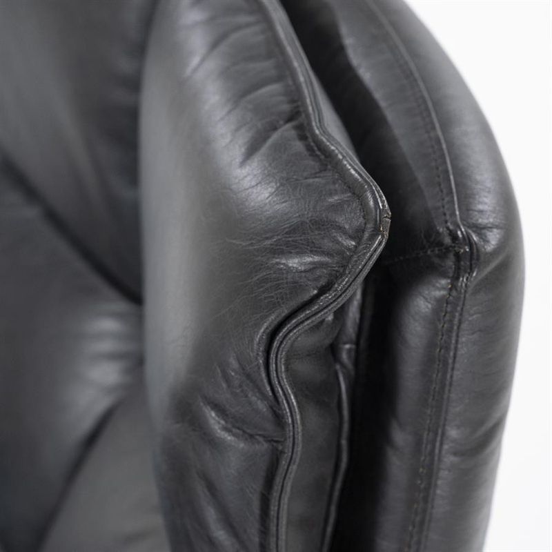 Eleonora Fåtölj Sven - Svart Boho Leather