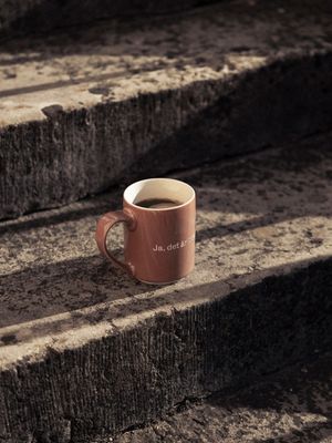 Design House Stockholm Astrid Lindgren Brun Mugg "Ja det är inte klokt, jag har då.." Nr. 27