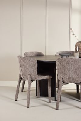 Venture Home Matbord Strada med Astoria Stol