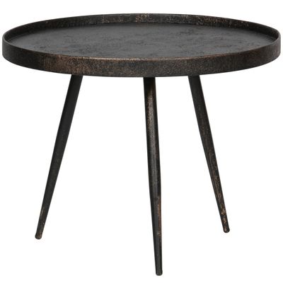 WOOOD Bounds Sidobord L Trä/Metall Antik Guld 44x58 cm 2 st